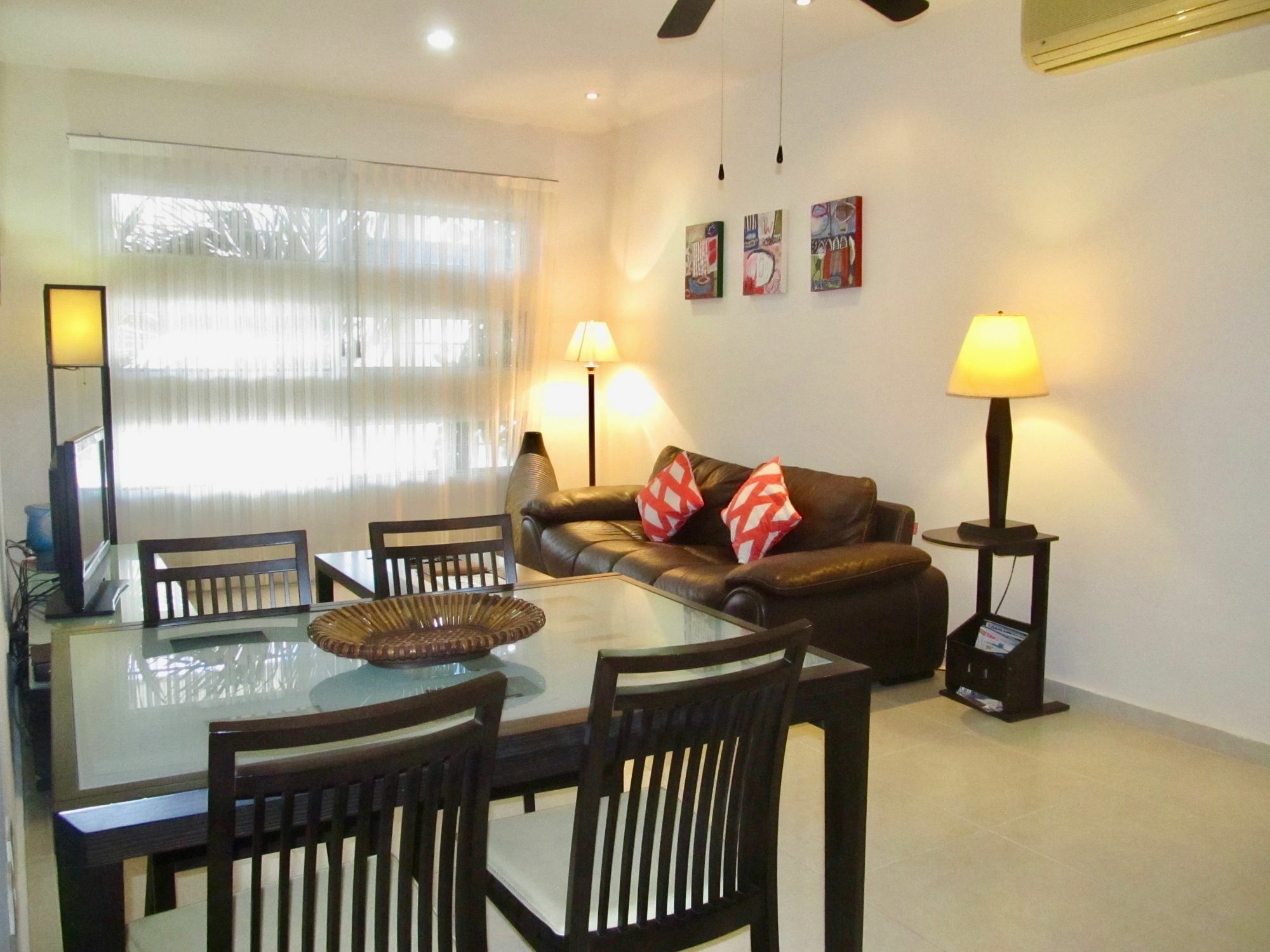 Aqua Terra - Quiet Condo For 4 普拉亚卡门 外观 照片